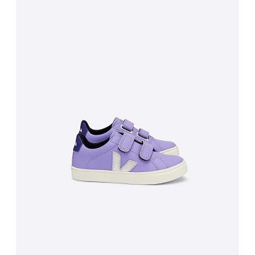 Kids' Veja ESPLAR CHROMEFREE Shoes Purple | SG 722LIS